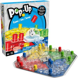 Spin Master Games, Juego Pop-Up para niños, Colorido Juego de Mesa para 2-4 Jugadores con Tirador automático para Noches de Juego en Familia
