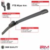2MPLASTIC Front Windshield Wiper Blades For LEXUS RX350 2016-2024 RX450H