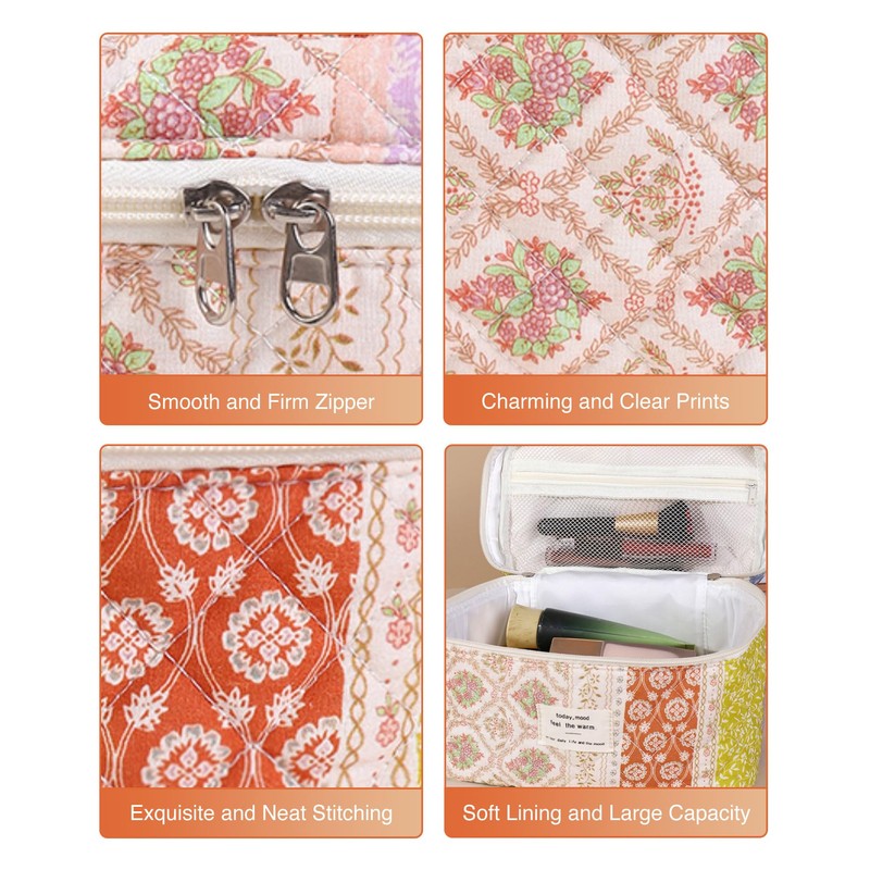Toiletry Bags, White, Multi-purpose toiletry bag