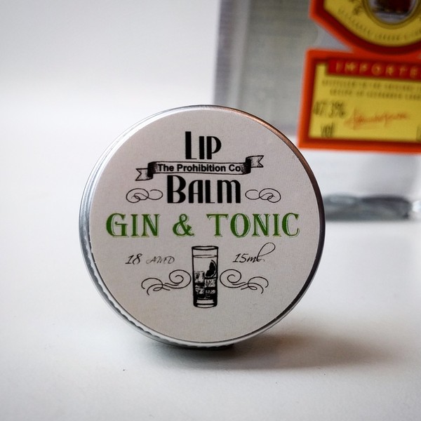 Gin & Tonic Lip Balm by The Prohibition Co. 15ml