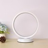 LED Circle Light, Minimalist Desk Lamp