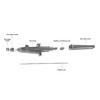 Oxygen Infusion Spray Gun Handheld Facial Airbrush Gun for Nail