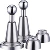 2 Pack Soft-Catch Magnetic Door Holder Magnetic Doorstops Stainless Steel