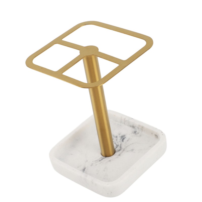 Toothbrush Holder Rustproof 304 Stainless Steel Toothpaste Storage Stand 3