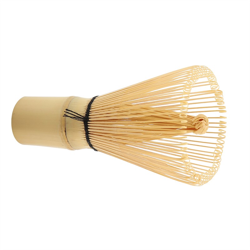 Natural Bamboo Tea Whisk Chasen Preparing Matcha Powder Brush Tool(80