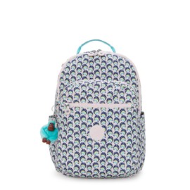 Kipling SEOUL Large Backpack, Geo Shell, One Size, SEOUL