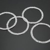 4PCS Bling Car Speaker Cover Vehicle Door Audio Speaker Reflective