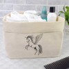Large 'Enchanted Pegasus' Canvas Organiser/Storage Bag (OR00033011)