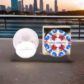 DOLCE & GABBANA SOLAR GLOW #1 CRYSTAL 10g .35oz TRANSLUCENT LOOSE SETTING POWDER