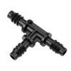 sourcing map Barb Drip Tee Pipe Connector 8mm Inner Diameter