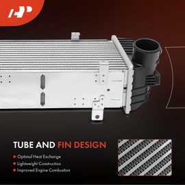 A-Premium Turbo Intercooler Compatible with Hyundai Sonata 2015 2016 2017 2.0L