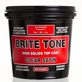 CrystaLac Brite Tone High Solids Polyurethane Instrument Finish 32 oz Quart (Clear Satin)