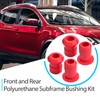 Front and Rear Polyurethane Subframe Bushing Kit Compatible with Nissan