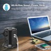 Tower Extension Lead, Vertical Power Strip with 6 sockets and