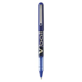 Pilot 35113 V-Ball Liquid Ink Roller Pen, Fine, Blue Barrel/Ink