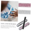 Beavorty 3pcs Glass Nail File Double-Sided Nail Polishing Tools for