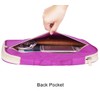 JAKAGO A4 Document Case,Multi-Pocket Document Bag,A4 Zip Portfolio, Professional Document