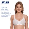Susa Women's Non WirDD Bra White Weiß (003) 36D (Brand