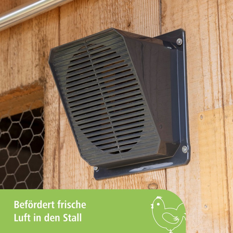 Kerbl SmartCoop 70626 Stable Ventilation, Promotes Healthy Stable Climate, Includes