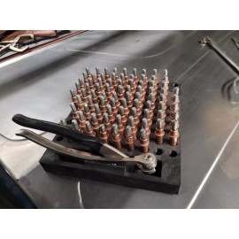 Cleco holder rack storage 100 hole with plyer holder
