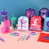 48 PCS Gymnastics Party Favors for Girls, Includes 12 Plastic