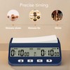 Chess Timer Clock, Portable Digital Chess Timer for Professional Board