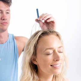 Body Back - Scalp Massager, Head Massager, Head Scratcher Massager, Hair Scalp Massager, Stocking Stuffer, Stress Relief & Relaxation 2 Pack Blue