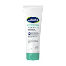 Cetaphil Oil Control Hidratante Facial Matificante Antimanchas 100 ml  Piel acnéica con ácido salicílico, niacinamida y zinc ayuda a reducir poros,...