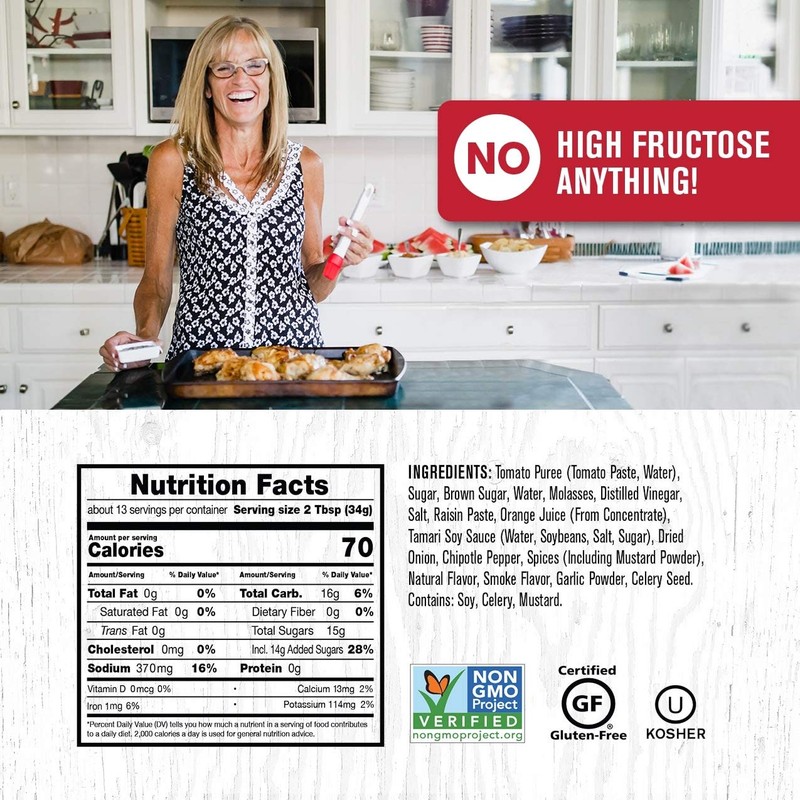 Rufus Teague - Touch O' Heat BBQ Sauce - 16