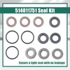 12 Pcs 514011751 Pressure Cleaning Pump Seal Kit Replacement for