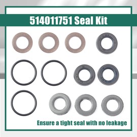 12 Pcs 514011751 Pressure Cleaning Pump Seal Kit Replacement for DeWalt for AAA for Delco for ExCell for Simpson for Black and Decker