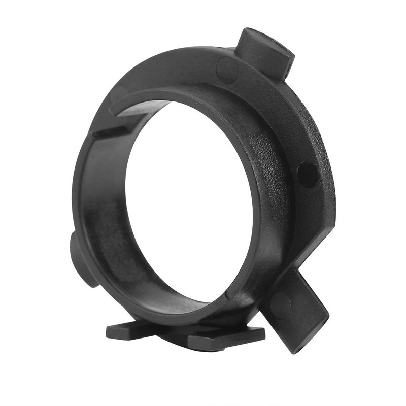 Qiilu 1 Pair H7 LED Headlight Adapter Retainer Holder