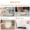 Lifewit 2 Pack Rice Dispenser 25 Lbs, Rice Storage Container