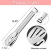 3Pcs Stainless Steel Kitchen Tongs - Suitable for BBQ, Pasta,