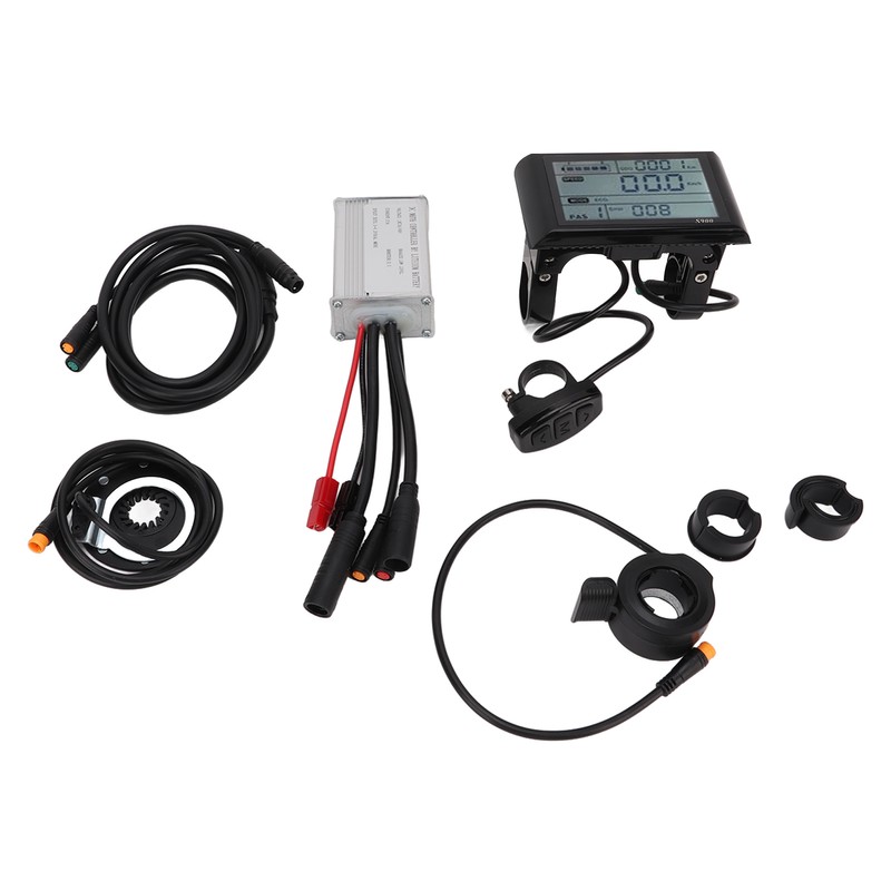 Electric Bike Conversion Kit 15A Controller S900 LCD Display Waterproof