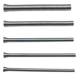 Tiardey 5 Pieces Spring Tube Benders 1/4,5/16,3/8,1/2,5/8 Inch Tube Bender Kit for Copper Aluminum Thin Wall Steel Tubing