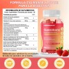 Guanabana Extracto Orgánico Con Vitamina C Gomitas Veganas Fresa