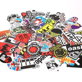 UTSAUTO Graffiti Stickers Decals Pack of 100 pcs Car Stickers Motorcycle Bicycle Skateboard Luggage Phone Pad Laptop Stickers and Bumper Patches Decals Waterproof (Type 1)