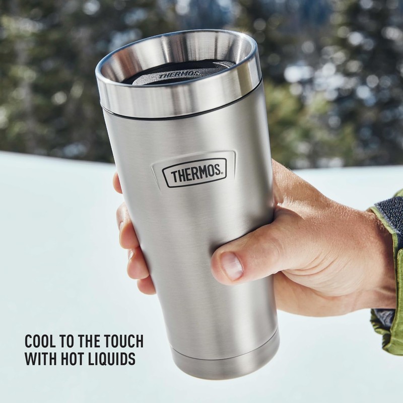 THERMOS, ICON Series, Stainless Steel Tumbler, Granite, 16 oz