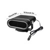 Car Heater Multi Angle Rotation Car Heater Portable Windshield Defogger