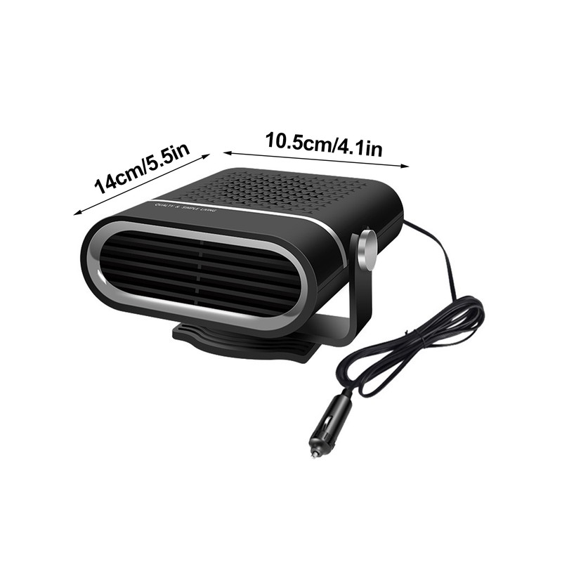 Car Heater Multi Angle Rotation Car Heater Portable Windshield Defogger
