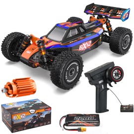 AINIUNIU ZD Racing 1:12 Brushless Fast Rc Cars for Adults Fast 42 MPH,Off Road Rc Car 4X4,Remote Control Trucks for Adults 4WD High Speed Racing RC Buggy with 3S 2200 mAh Truck Suitable for Gifts