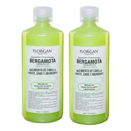 Florigan Shampoo Bergamota Elementos Concentrados Florigan® 1lt 2pzas