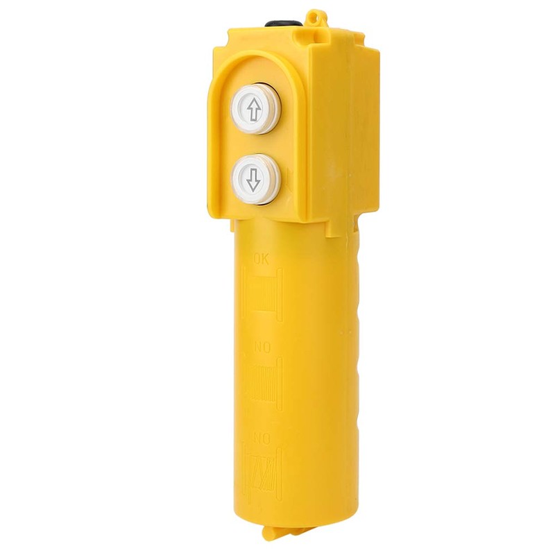 Walfront Crane Push Button Switch Up Down Hoist Self-Resetting with