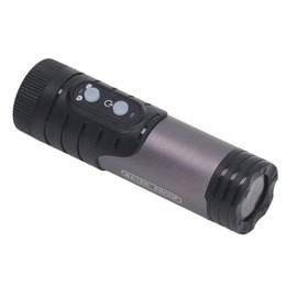 1080P Motorcycle Helmet Camera for Outdoor Sports, Mini WiFi Sports DV Action Video Camera, Anti Shake and Waterproof Flashlight Camera for Cycling, Climbing, HIking (Dark Gray)