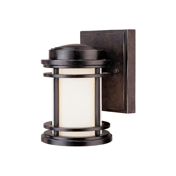 Dolan Designs 9101-68 Transitional One Light Wall Sconce from La Mirage Collection in Bronze/Dark Finish, Winchester
