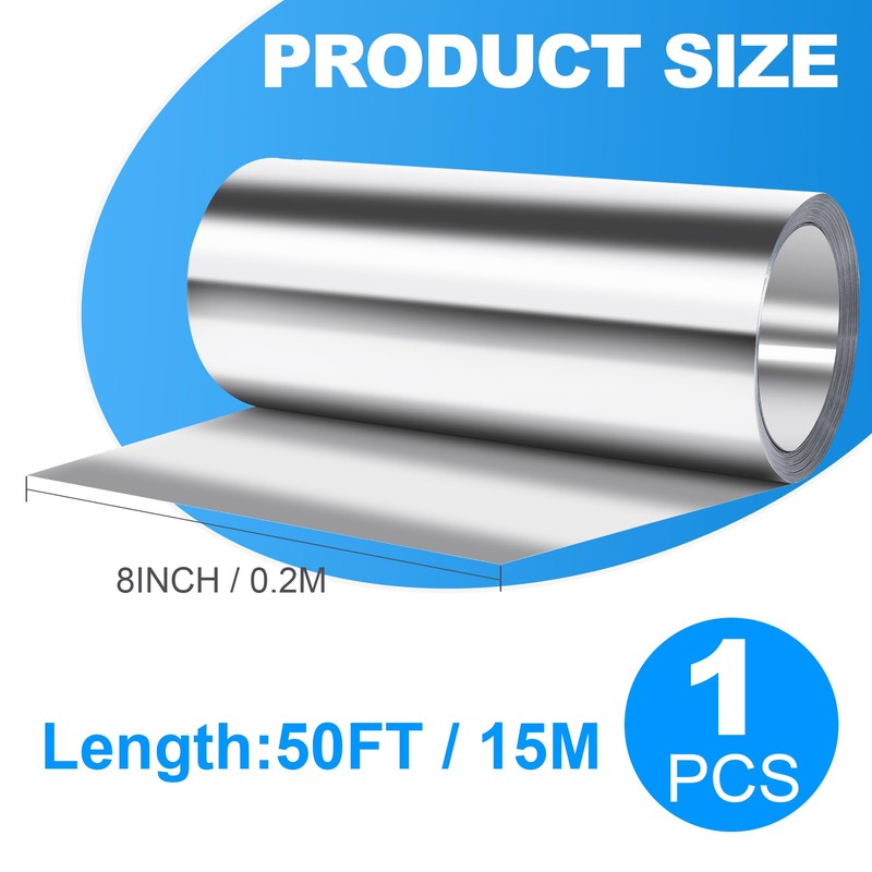 Tottist Aluminum Roof Flashing Roll - Sealing Windows, Doors, Siding