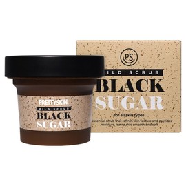 Pretty Skin Mild Black Sugar Scrub, 100g, 1 piece / 프리티스킨 마일드 블랙슈가 스크럽, 100g, 1개