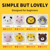 Beginner Crochet Kit ,Make Your Own 8 PCS Animals Crochet,