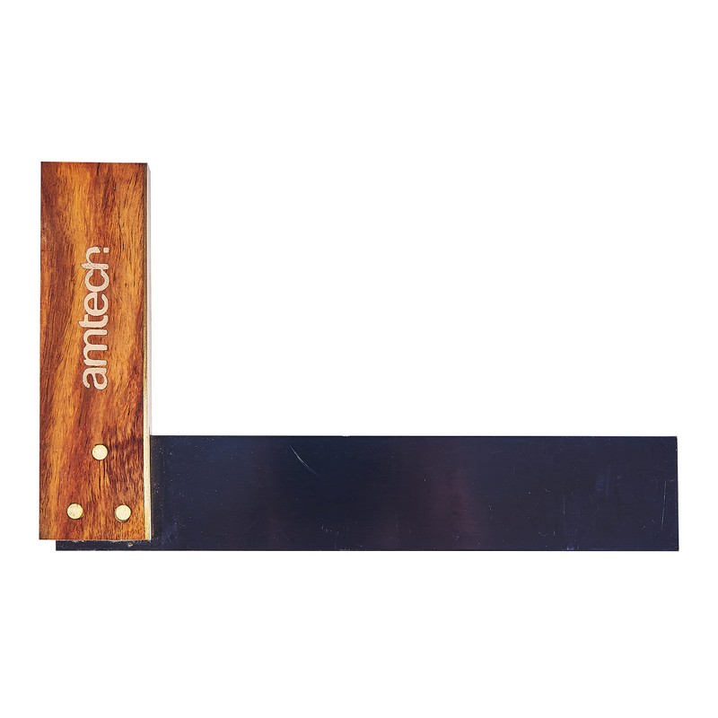 Amtech P3388 230mm (9") Wooden tri Square